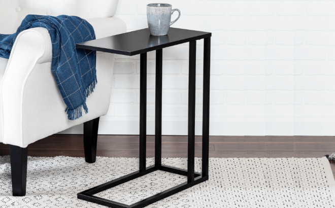 C-Shaped End Table $22.99 Shipped