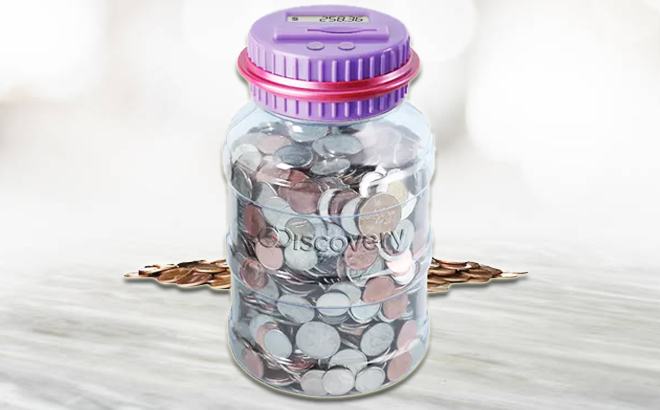 Digital Coin Jar $6