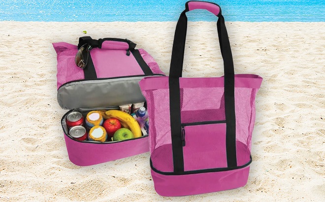 Insulated Cooler Beach Bag $22.99 Shipped