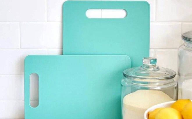 2-Piece Cutting Board Kitchen Set $10.99