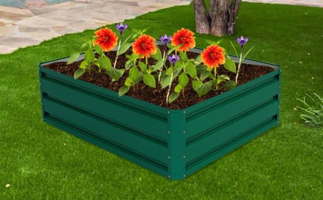 Steel Raised Garden Bed $44 Shipped