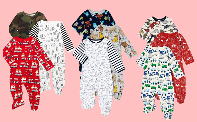 Boys Pajamas 3-Packs $10