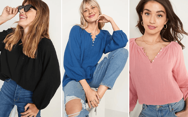 Old Navy Women’s Blouses $14.99