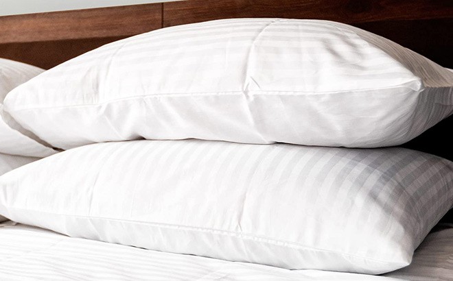 Beckham Bed Pillows 2-Pack $27 Shipped!