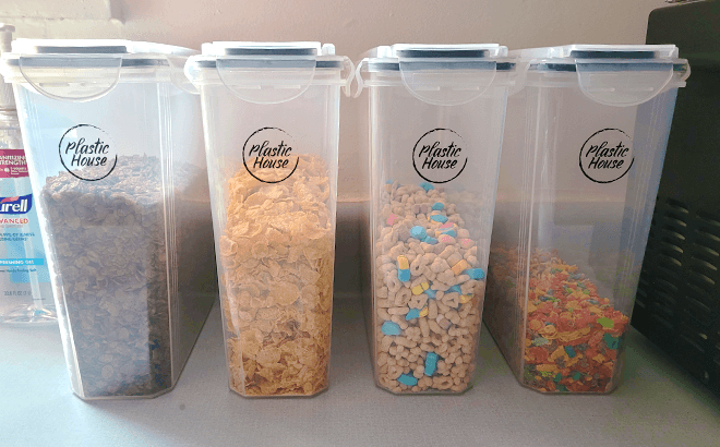 Food Storage Container 4-Piece Set $22