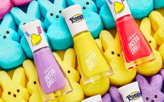 Sally Hansen x Peeps Nail Polish $4 Each + FREE Gift