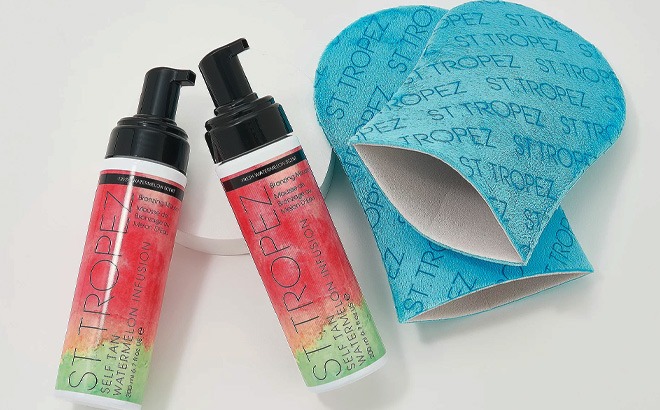 St. Tropez Self-Tan Mousse 4 Piece Set $34