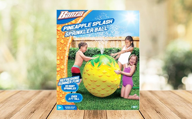 Splash Sprinkler Ball $13!