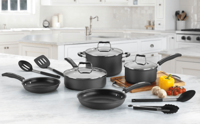 Cuisinart 12-Piece Cookware Set $89 Shipped