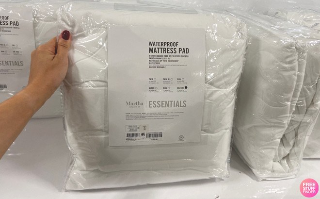 Martha Stewart Mattress Pad $16.99