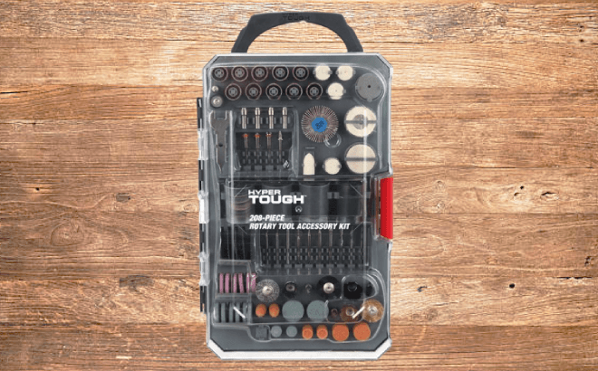 Rotary Tool 208-Piece Kit $9.88