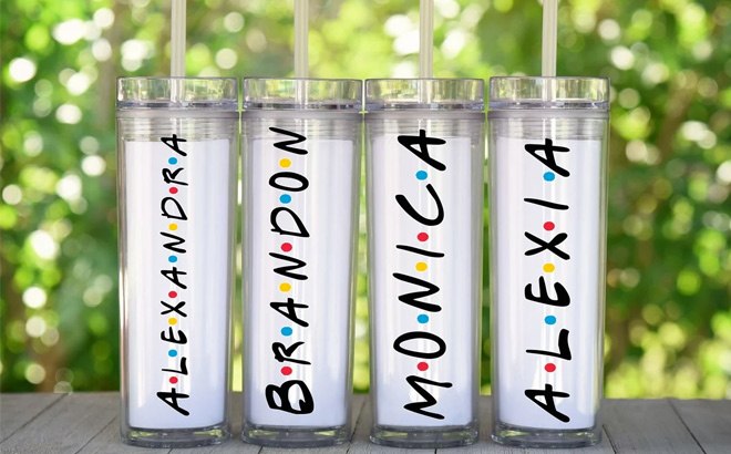 Personalized Acrylic Tumbler $19.99