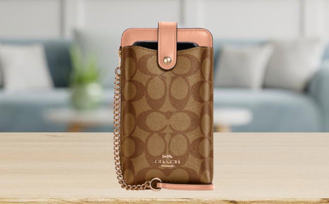 Coach Outlet Phone Crossbody $77 Shipped