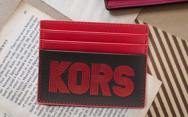 Michael Kors Men's Card Case $16 Shipped!