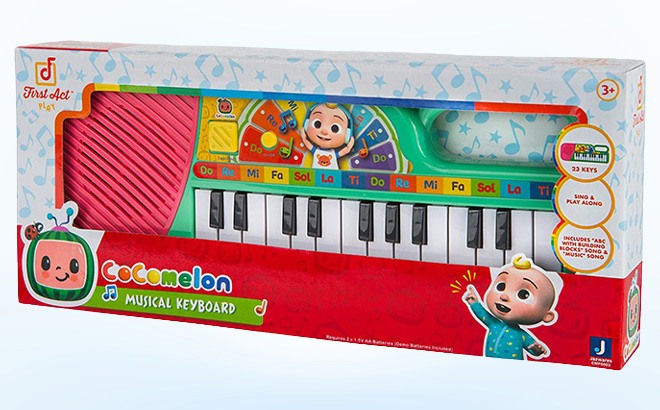 CoComelon Musical Keyboard $11