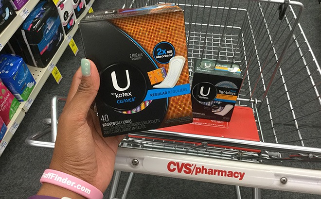 U by Kotex Liners $1 Each!