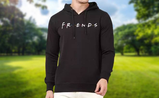 Friends Logo Hoodie $10.50 Shipped