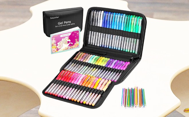 Gel Pens 60-Count $16.99