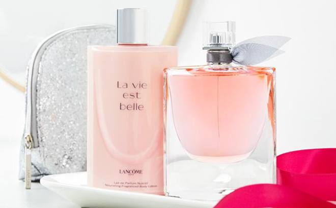 Lancome Shower Gel & Hair Mist Set $60 Shipped