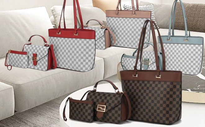 MKF 3-Piece Tote Bag $48 Shipped