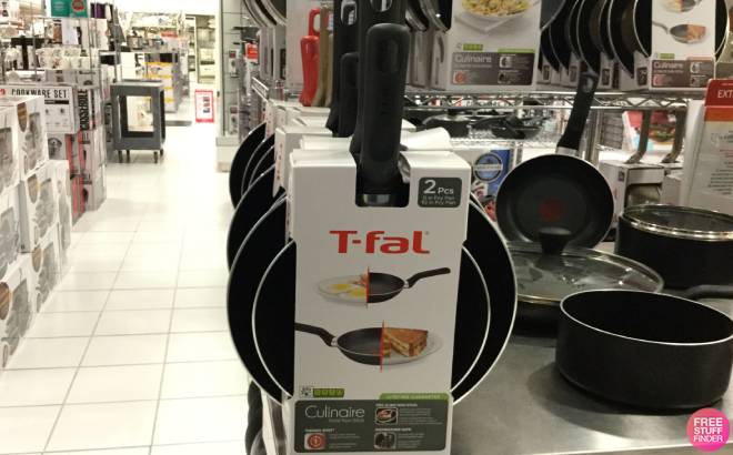 T-Fal Fry Pans 2-Pack Only $20