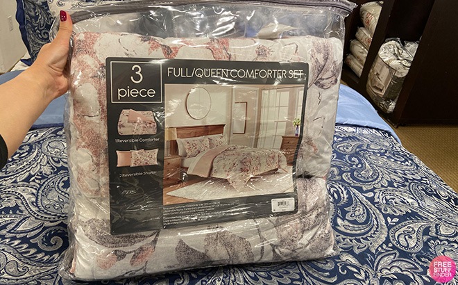 3-Piece Comforter Sets $25 Shipped