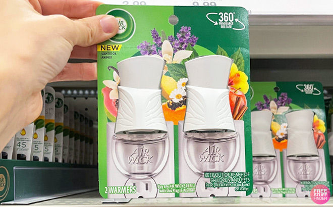 FREE Air Wick Scented Oil Warmers + $1.50 Moneymaker