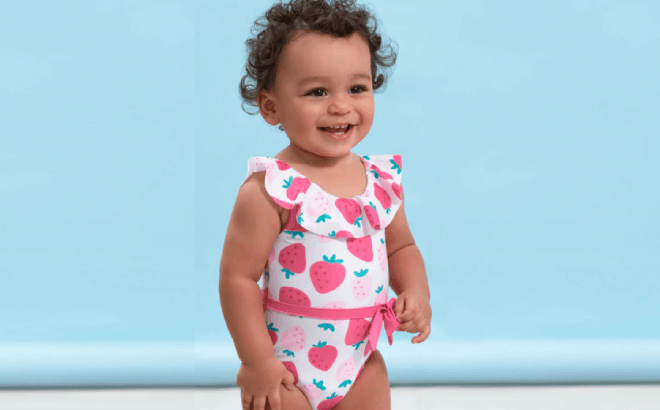 Baby & Toddler One-Piece Swimsuit $14