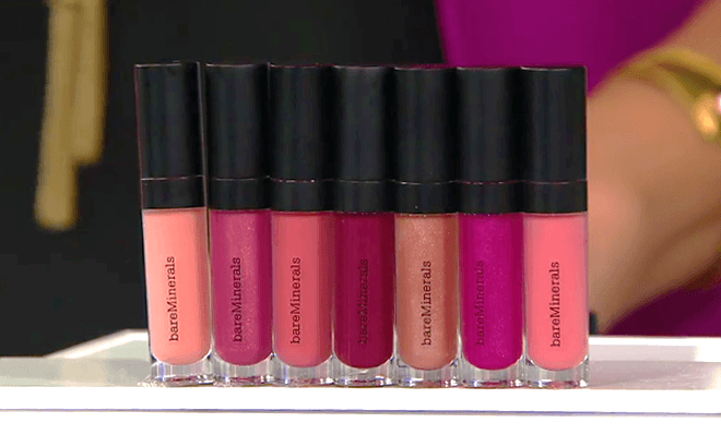 BareMinerals 7-Piece Lip Gloss Set $16 Shipped