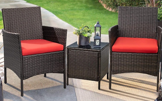 3-Piece Patio Set $129 Shipped