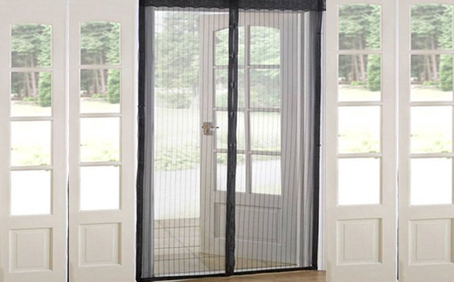 Magnetic Screen Door 2-Pack for $16