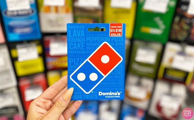 Domino's Four Restaurant $25 E-Gift Cards