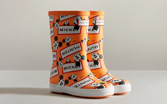 Hunter Disney Kids' Boots $34