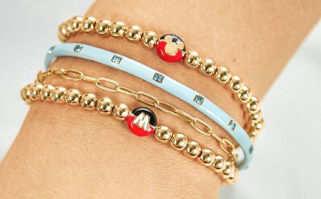 Baublebar Disney Initial Bracelets $12