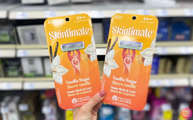 Skintimate or Schick Razors 50¢ Each at CVS