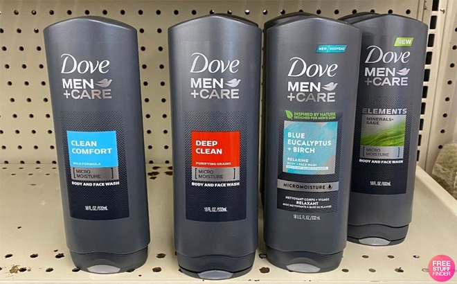 4 Dove Men+Care Products $2.48 Each