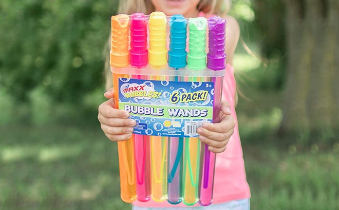 Large Bubble Wands 6-Pack for $4