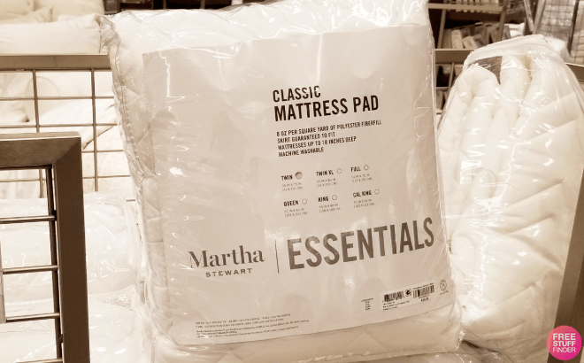 martha stewart mattress topper 2 inch queen