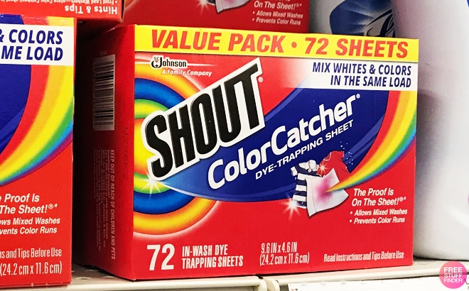 Shout Color Catcher Dye-Trapping Sheets