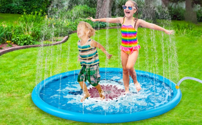 68-Inch Splash Play Mat $16.99