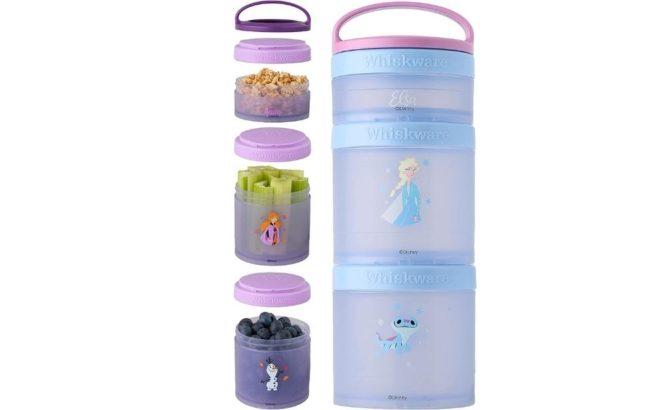Whiskware Frozen Stackable Snack Pack Containers - Elsa