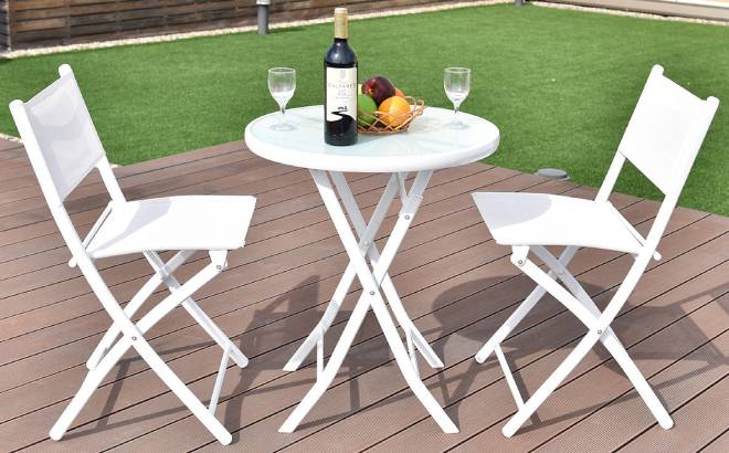 3-Piece Bistro Set $109 Shipped