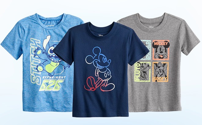 Disney Kids Tees $5.99 (Reg $12)