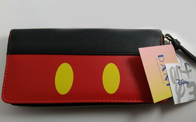 Disney's Mickey Mouse Zip Wallet $13