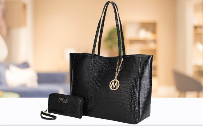 MKF Oversized Tote & Wallet Set $47 Shipped