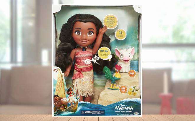 Disney Moana 14-Inch Singing Doll $10