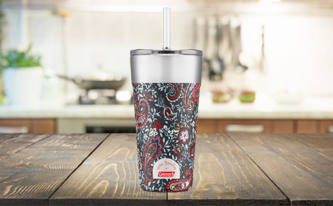 Vera Bradley Coleman Tumbler $14.95 Shipped!