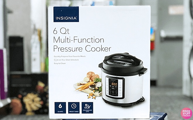 Insignia 6-Quart Pressure Cooker $29