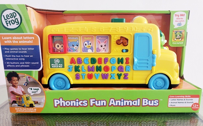 leapfrog fun and learn phonics bus