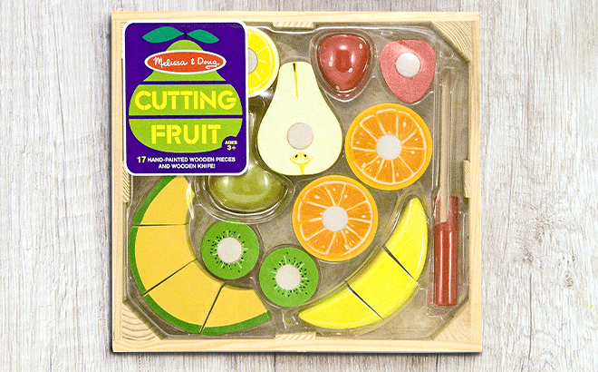 Melissa & Doug Cutting Fruit Set $10 at Amazon